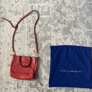 Rebecca Minkoff Small Red Crossbody w/dust bag